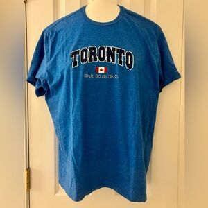 Toronto Canada T-shirt Tee Alstyle Sportster large casual travel vacation crew